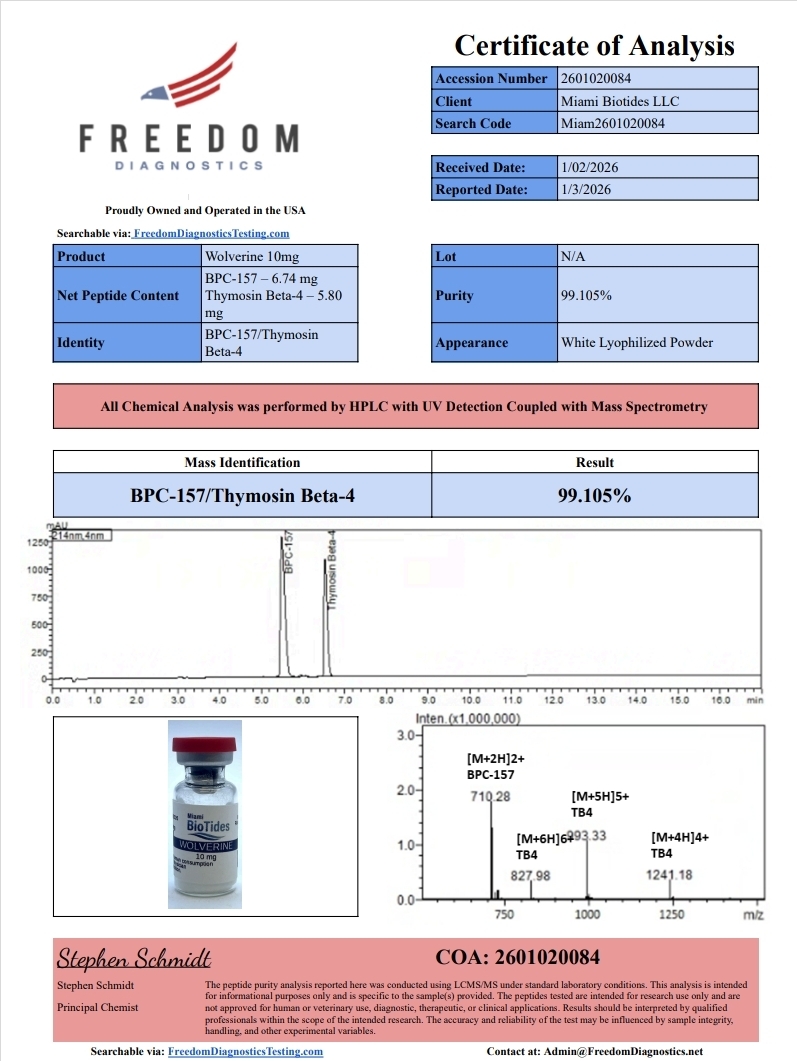 Wolverine (BPC-157, TB-500) - Image 2